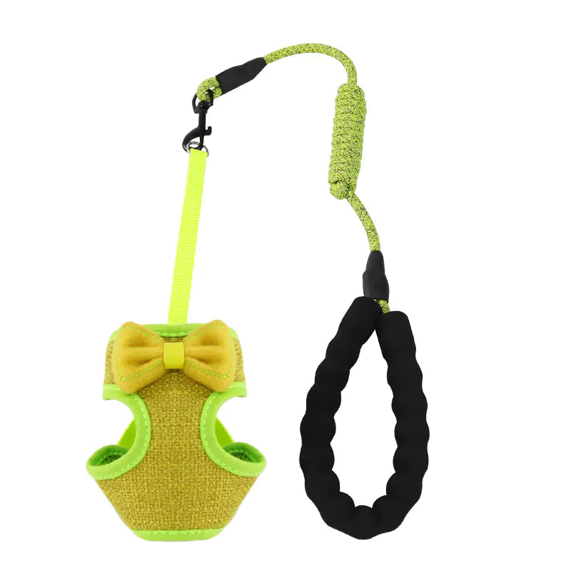 Pet Chest and Back Leash for Comfortable Walking