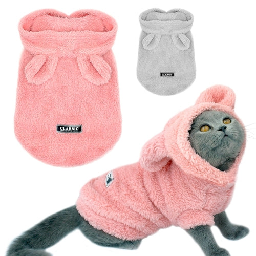 Warm Cat Clothes Winter Pet Puppy Kitten Coat